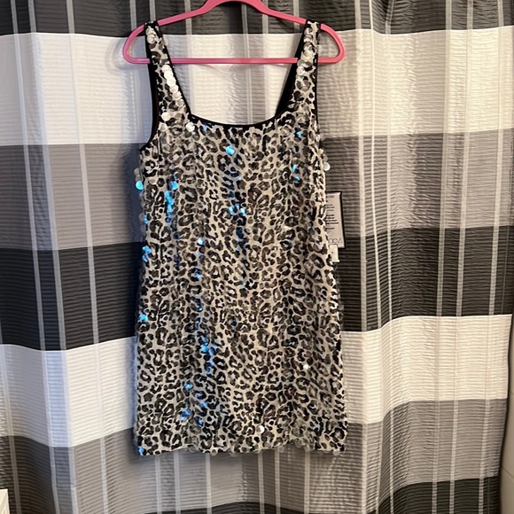 Laundry by Shelli Segal Animal Printed Mini Dress - Picture 2 of 5